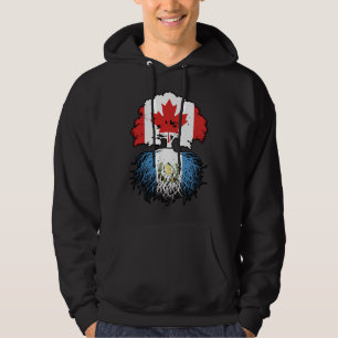Guatemala Guatemalan Canadian Canada Tree Roots Hoodie