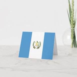 Guatemala (Guatemalan) Flag Card