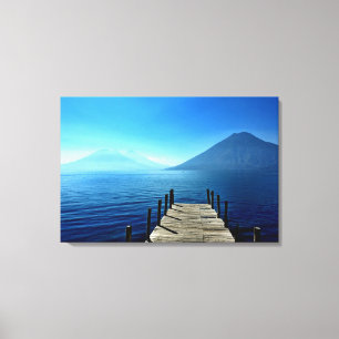Guatemala - Lago Atitlan Sunrise Canvas Print