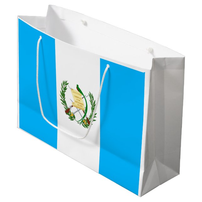 Guatemala Large Gift Bag (Front Angled)