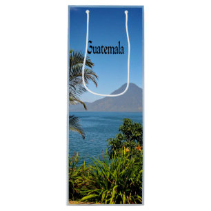 Guatemala, Nature's Beautiful Landscape Wine Gift Bag