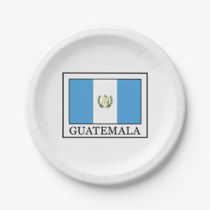 Guatemala Paper Plate