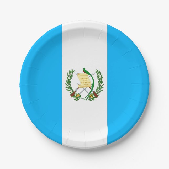 Guatemala Paper Plate (Front)