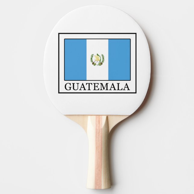 Guatemala Ping Pong Paddle (Front)