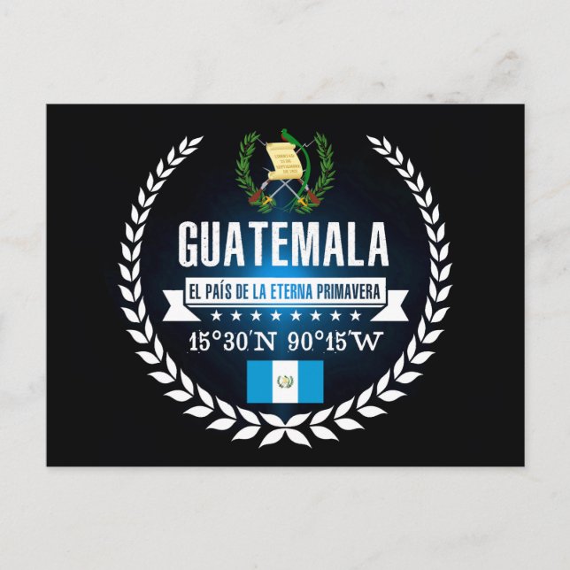 Guatemala Postcard (Front)