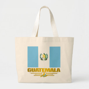 Guatemala Pride Large Tote Bag