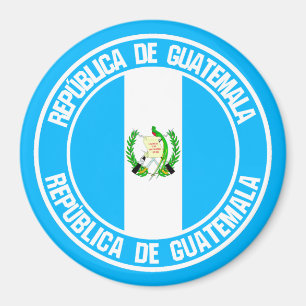 Guatemala Round Emblem Magnet