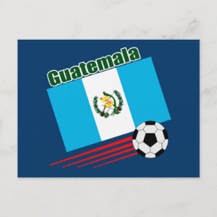 Guatemala Soccer Team Postcard