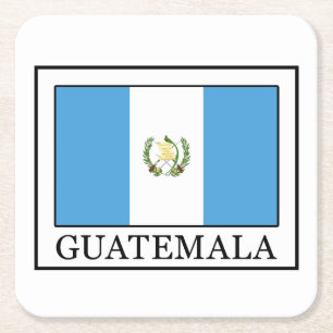 Guatemala Square Paper Coaster