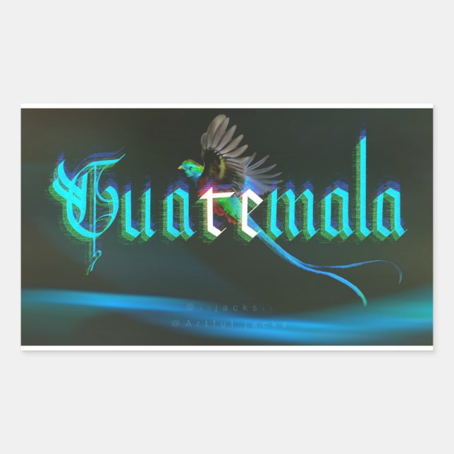 Guatemala Sticker  (Front)