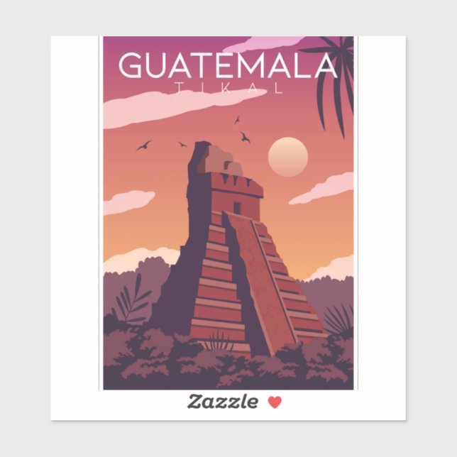 Guatemala Tikal  (Sheet)