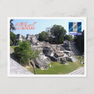 Guatemala - Tikal - Postcard