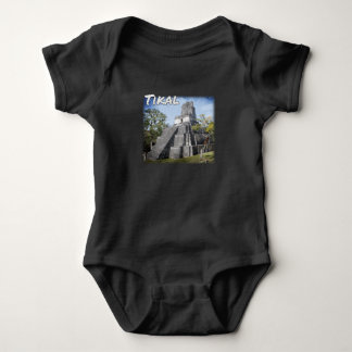 Guatemala Tikal Ruins Temple Baby Bodysuit