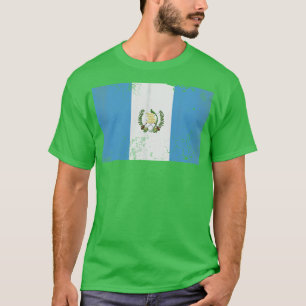 Guatemala Vintage Flag Retro Fade T-Shirt