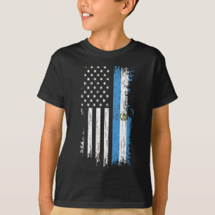 Guatemalan American Flag - Pride Guatemala Usa Shi T-Shirt