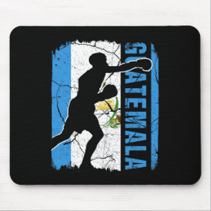 Guatemalan Boxing Team Guatemala Flag Boxing Glove Mouse Pad