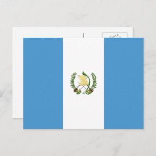 Guatemalan Flag, Flag of Guatemala Postcard