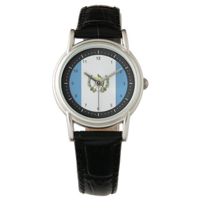 Guatemalan flag Watch (Front)