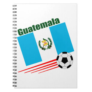 Guatemalan Soccer Team Spiral Notebook