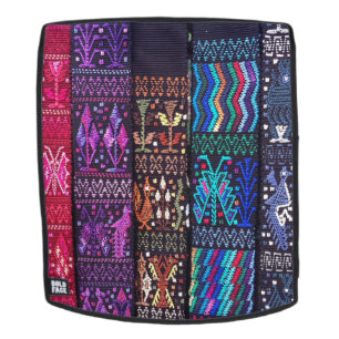 Guatemalan textile designs backpack