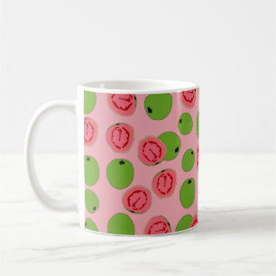 Guava Fruit Pattern Coffee Mug