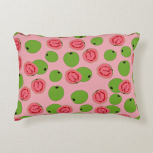 Guava Fruit Pattern Decorative Cushion