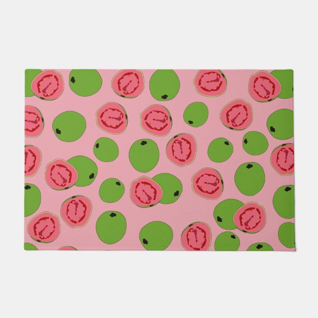 Guava Fruit Pattern   Doormat (Front)