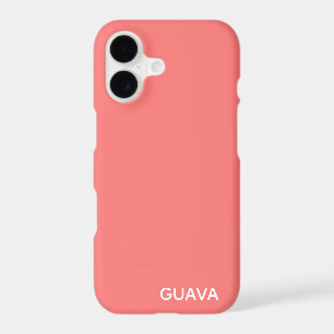 Guava pink colour name
