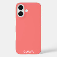 Guava pink colour name
