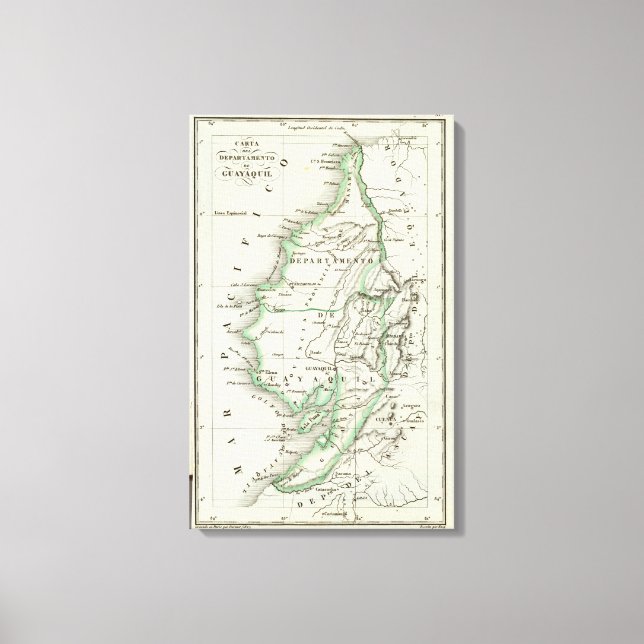 Guayaquil Canvas Print (Front)