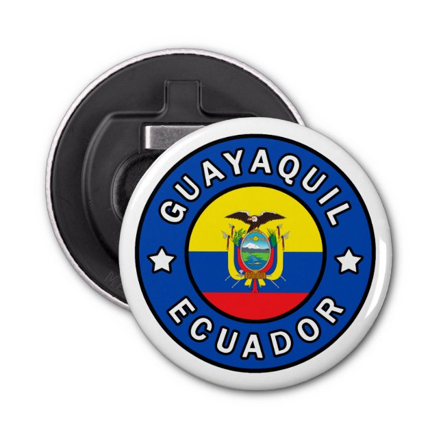 Guayaquil Ecuador Bottle Opener (Front)
