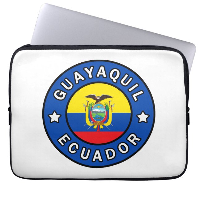 Guayaquil Ecuador Laptop Sleeve (Front)