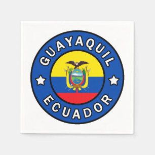 Guayaquil Ecuador Napkin