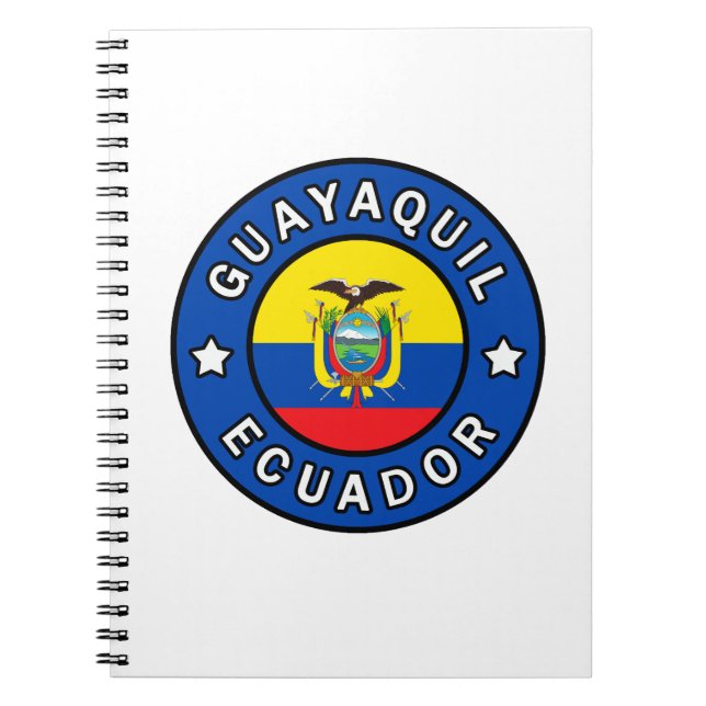 Guayaquil Ecuador Notebook (Front)