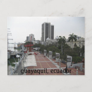 guayaquil, ecuador postcard