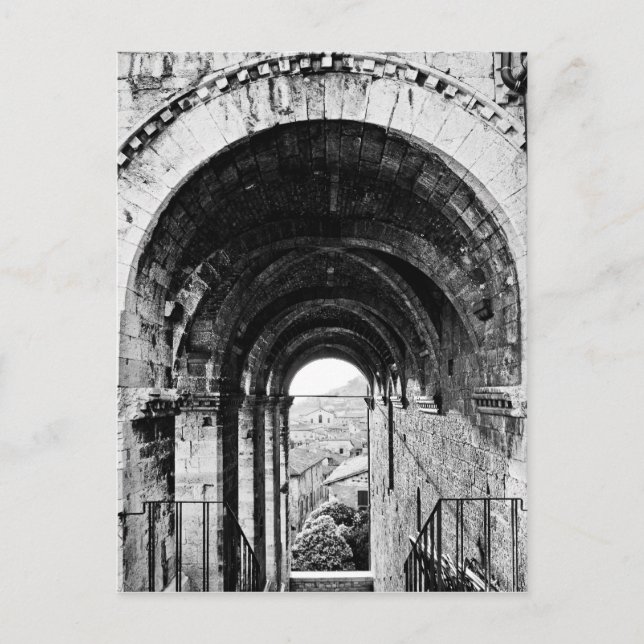 Gubbio, Italy Palazzo Postcard (Front)