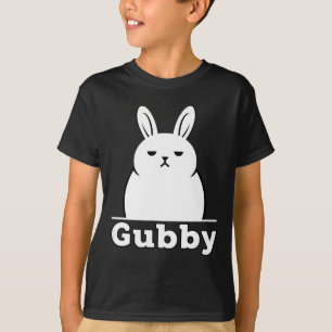 Gubby rabbit anime funny character cute grumpy T-Shirt