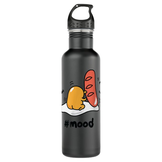 Gudetama the Lazy Egg #mood Boxing Punching Hot Do 710 Ml Water Bottle (Front)