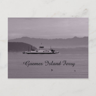 Guemes Island Ferry Postcard