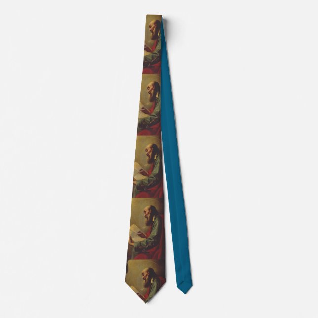 Guercino Saint Paul the Apostle Fine Art Tie (Front)