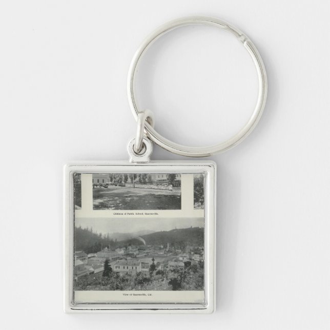 Guerneville, California Key Ring (Front)
