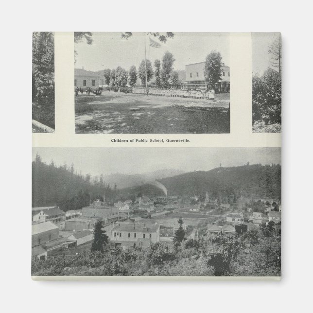 Guerneville, California Magnet (Front)