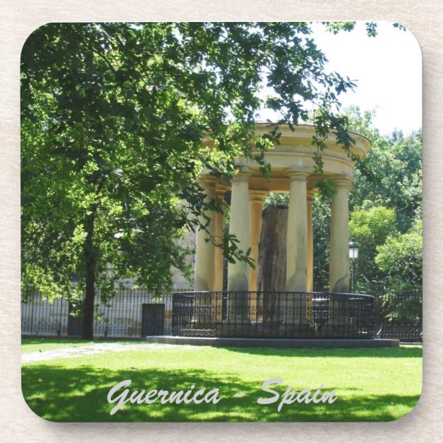 Guernica - Spain Cork Coaster (Front)