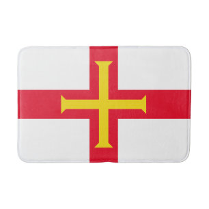 Guernsey Flag Bath Mat