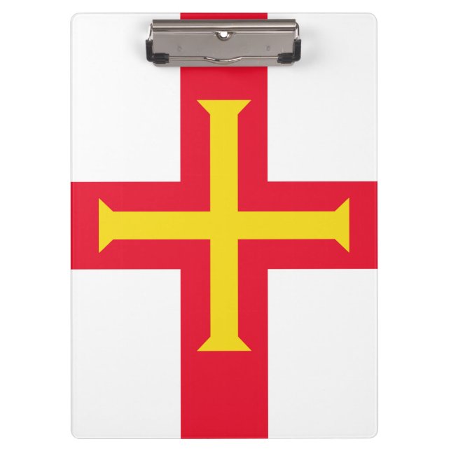 Guernsey flag clipboard (Front)