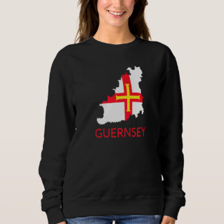 Guernsey Flag English Channel Island Isles British Sweatshirt
