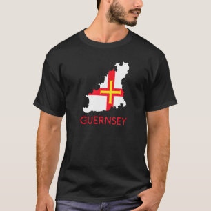 Guernsey Flag English Channel Island Isles British T-Shirt