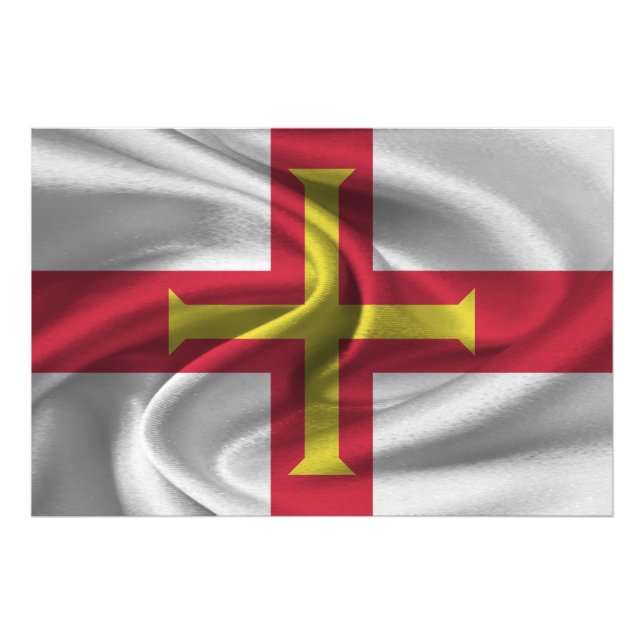Guernsey Flag Photo Print (Front)