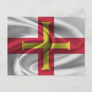 Guernsey Flag Postcard