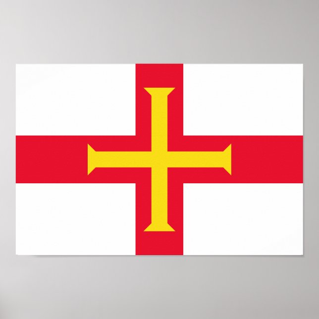 Guernsey Flag Poster (Front)
